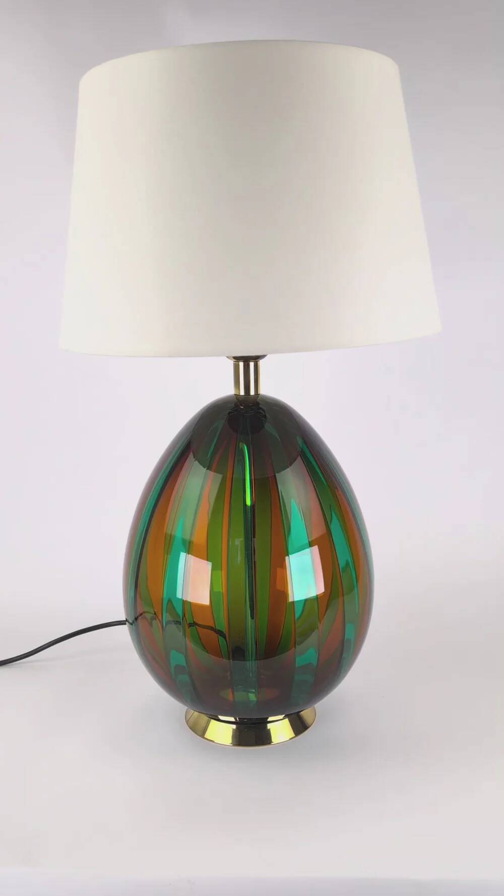 VeArt Vintage Murano Glass Table Lamp