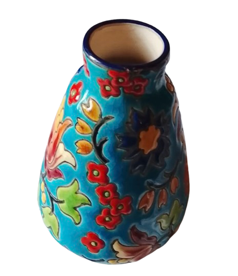 Vase Longwy 13 cm parfait état