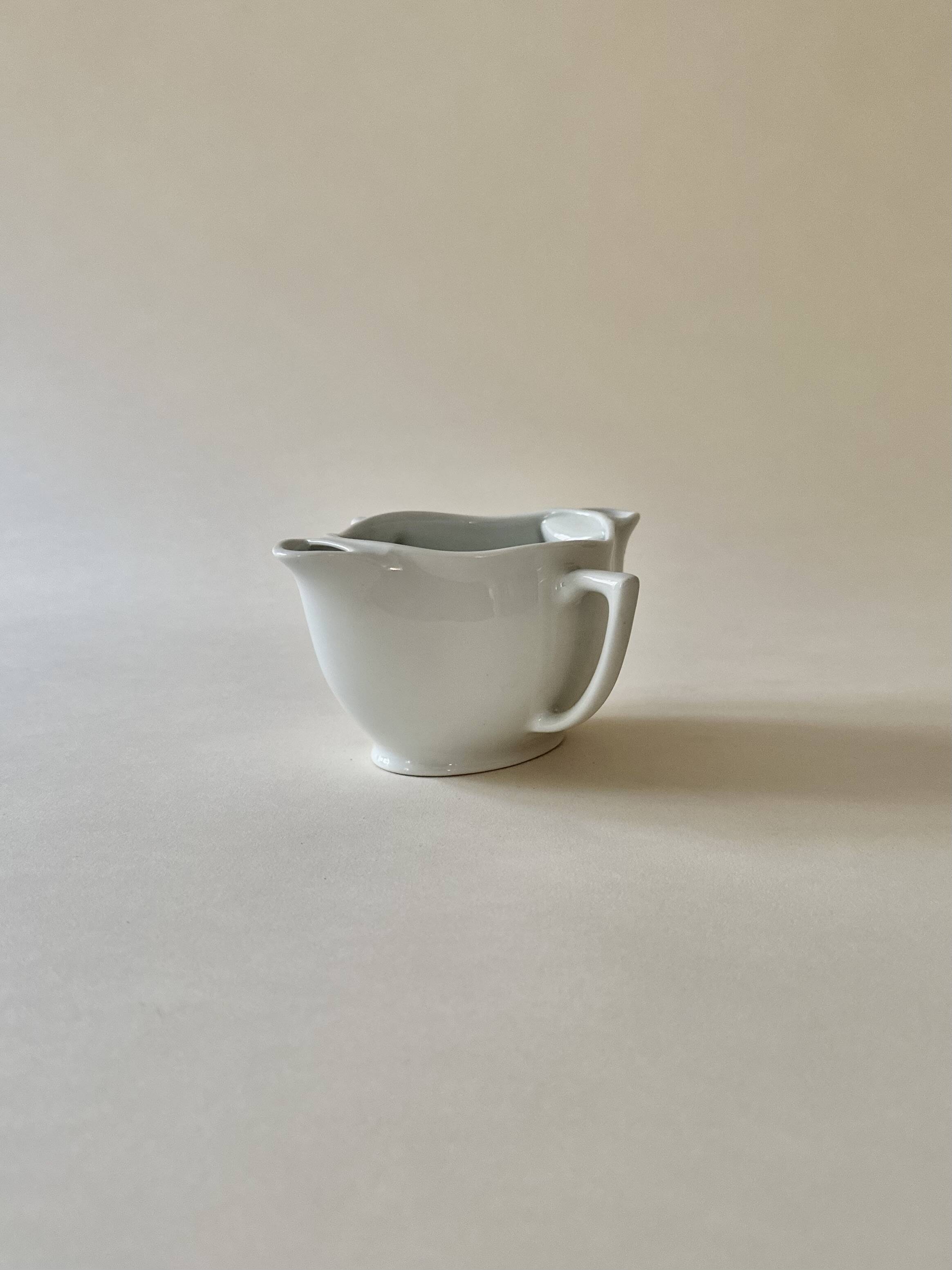 Limoges porcelain sauce boat