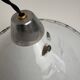 Pair of enamelled industrial conical suspensions