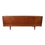 Long Teak Sideboard by Ejvind Johansson for Gerns Møbelfabrik, Denmark, 1960s