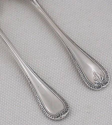 Christofle Malmaison, 6 mocha spoons, coffee, 10 cm, condition close to new.