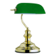 Notary banker desk lamp brass shiny