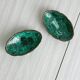 Mini bowls in malachite for jewellery or rings.