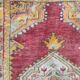 Tapis patiné orient laine fait mai 166 cm x 95 cm