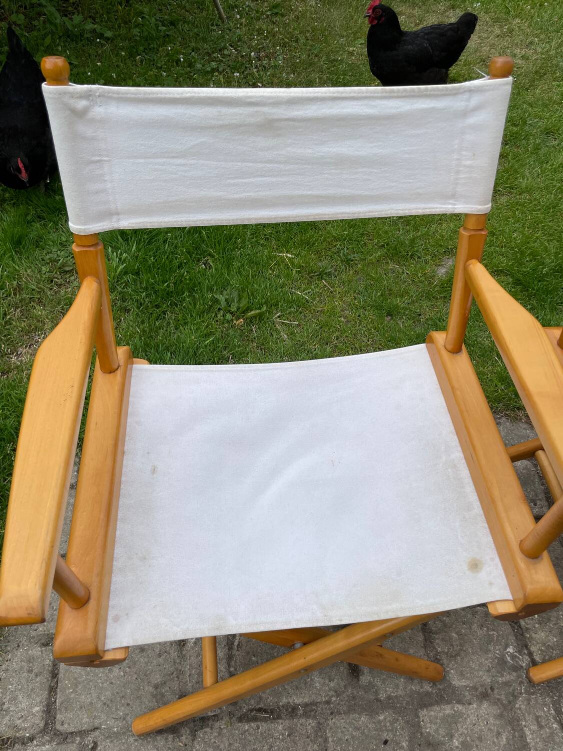 Vintage Telescope Director's Chairs