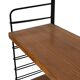 Vintage wood wall shelf wall rack