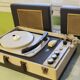 Tourne disque valise Gramophone Elac Miraphon 120