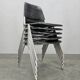 Set of Five Midcentury Knoll Stackable Chairs by Don Albinson, 1970s