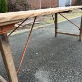 Old folding table
