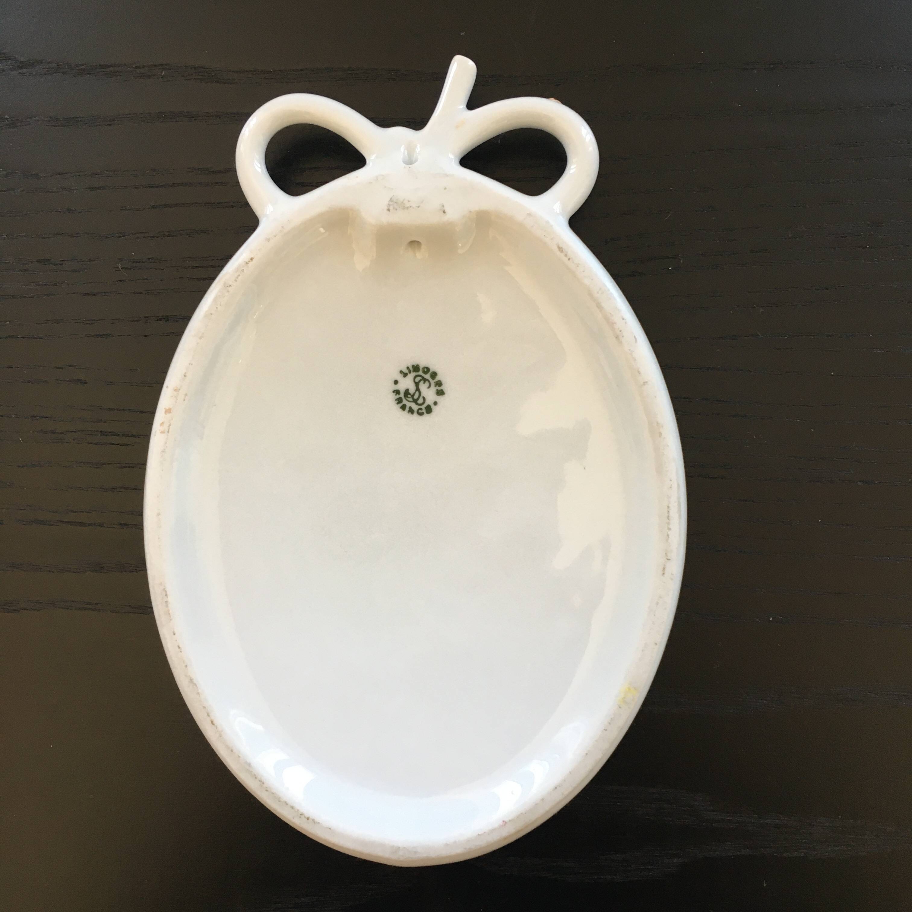 Limoges porcelain medallion