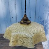 Yellow clichy glass suspension