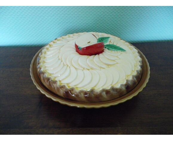 Plat De Presentation A Gateau Et De Decoration Terre Cuite Barbotine Selency Plat De Presentation A Gateau Et De Decoration Terre Cuite Barbotine Selency