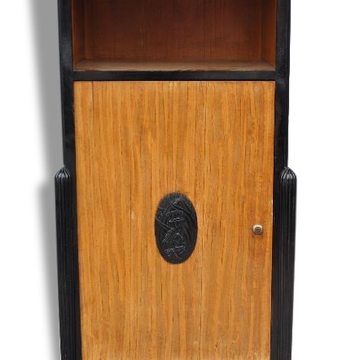 Bahut haut Art déco 1930 cartouche ébène
