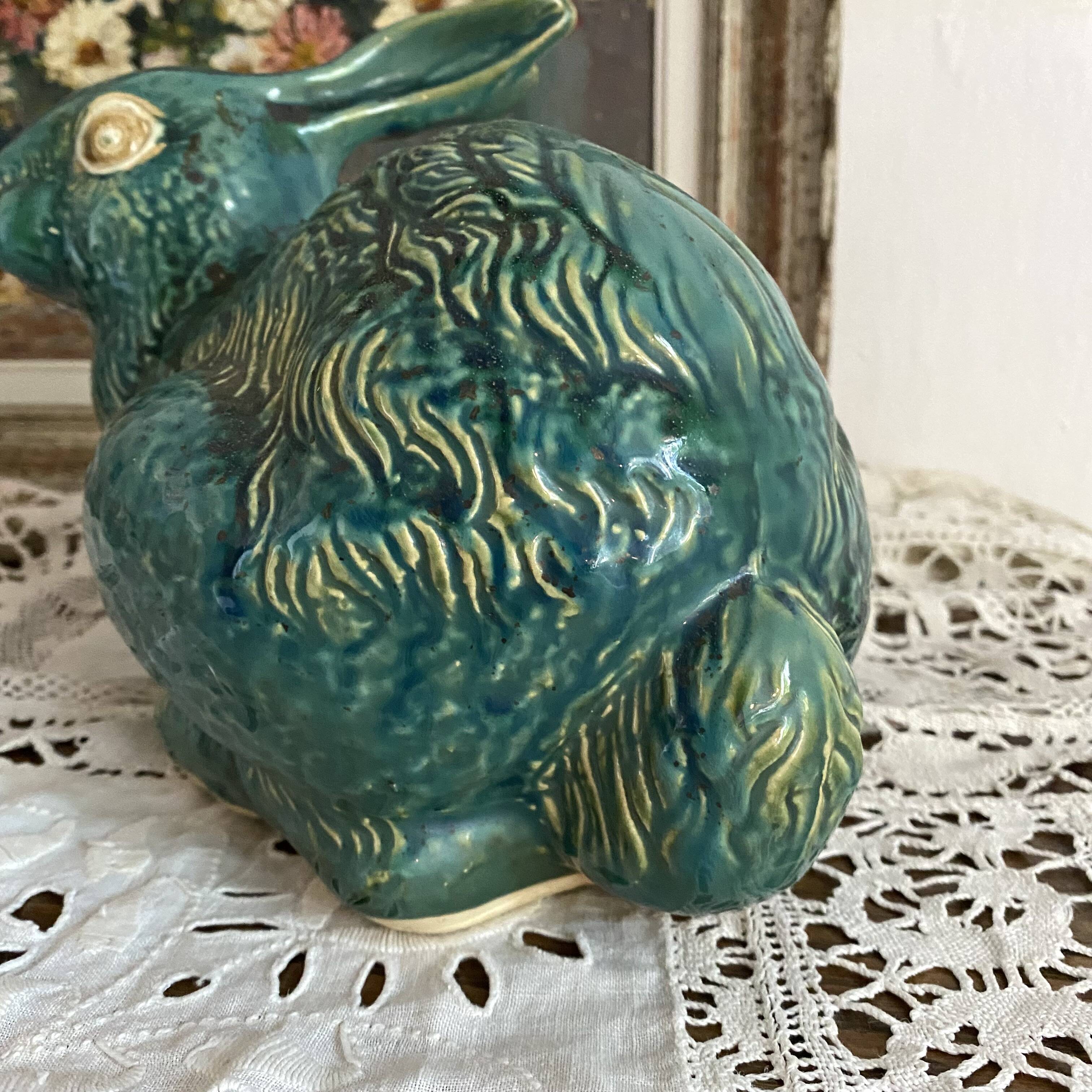 Large ceramic rabbit