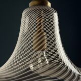 Suspended glass chandelier from Murano, Italy, 1970s.