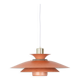 Danish vintage suspension lamp by Kurt Wiborg, Jeka, 1980s.