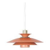 Danish vintage Capri pendant lamp by Kurt Wiborg, Jeka, 1980s