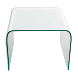 Glass coffee table “waterfall” – A. Cortesi – Fiam