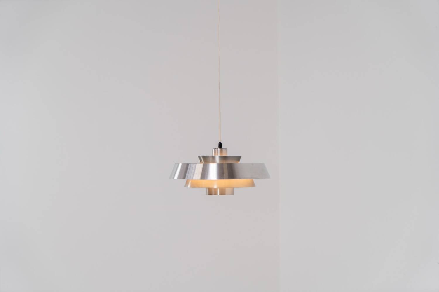 “Nova” pendant light by Jo Hammerborg for Fog & Mørup (Denmark, 1960s).