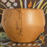 Mid-century Modern Hand-carved Wood Bowl, James Eriksson, Tasserud Sweden 1970s