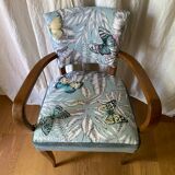 Armchair bridge Fabric "Bohemian" by Thévenon