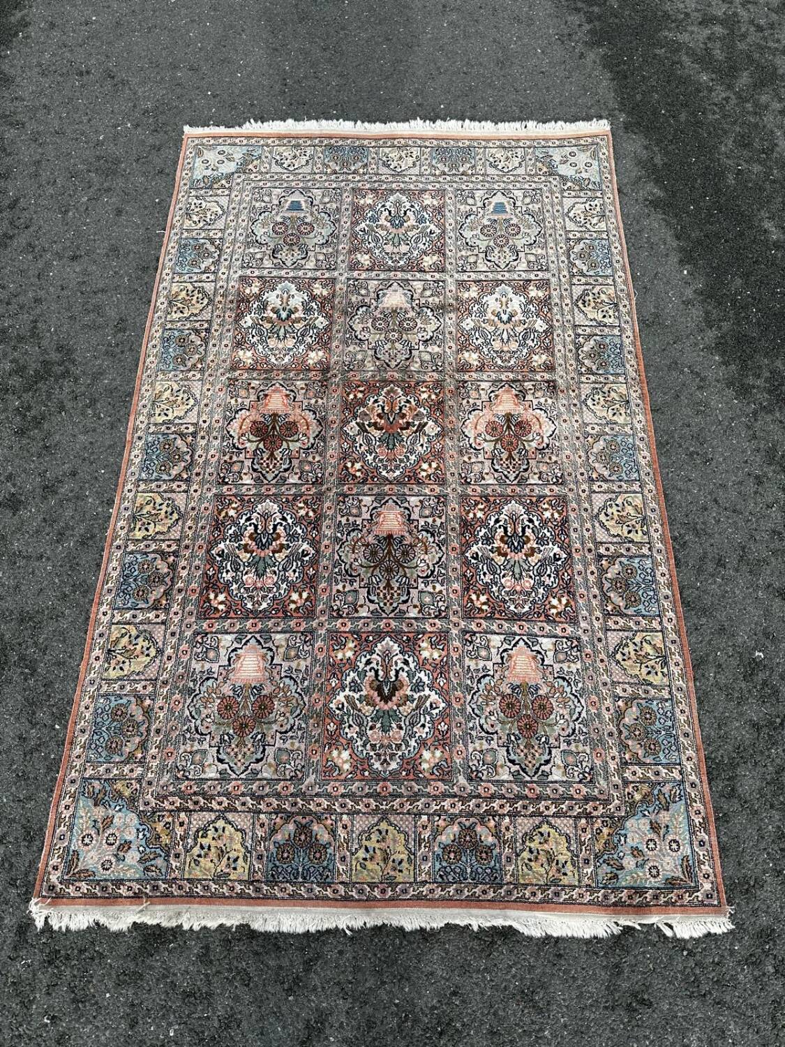 Indian silk rug