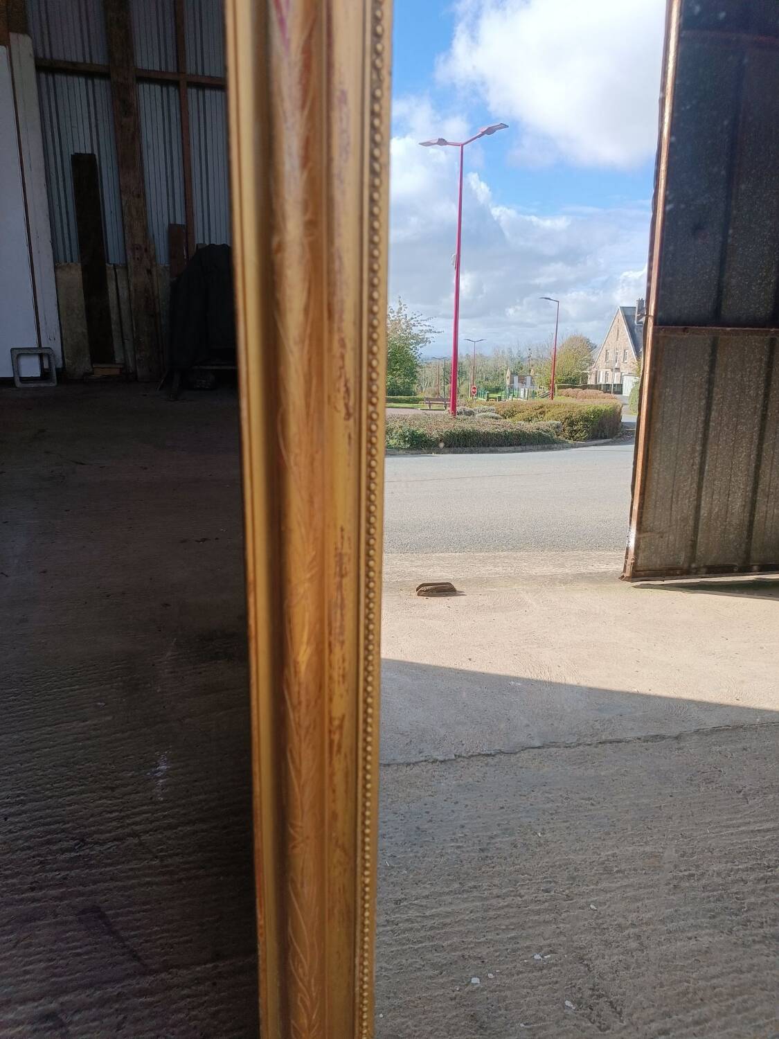 Antique Louis Philippe mirror 133/98 cm