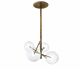 Suspension Gallotti & Radice, Bolle 4 lamps
