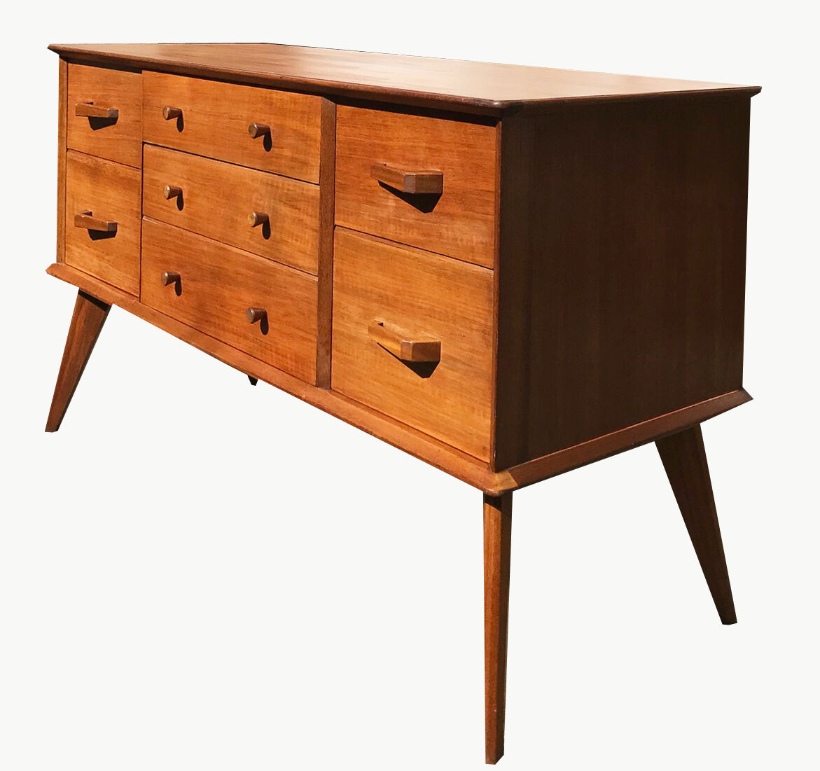 Alfred Cox walnut row - 1950