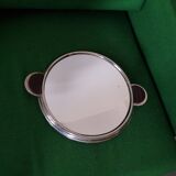 Round mirror tray