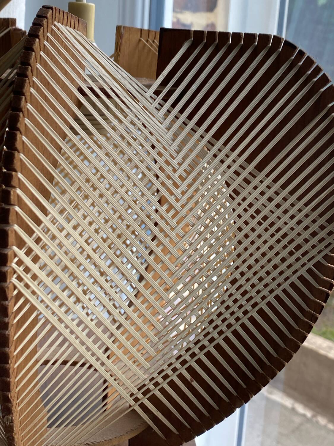 Vintage Scandinavian pendant light