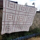 Cashmere pattern tablecloth - vintage