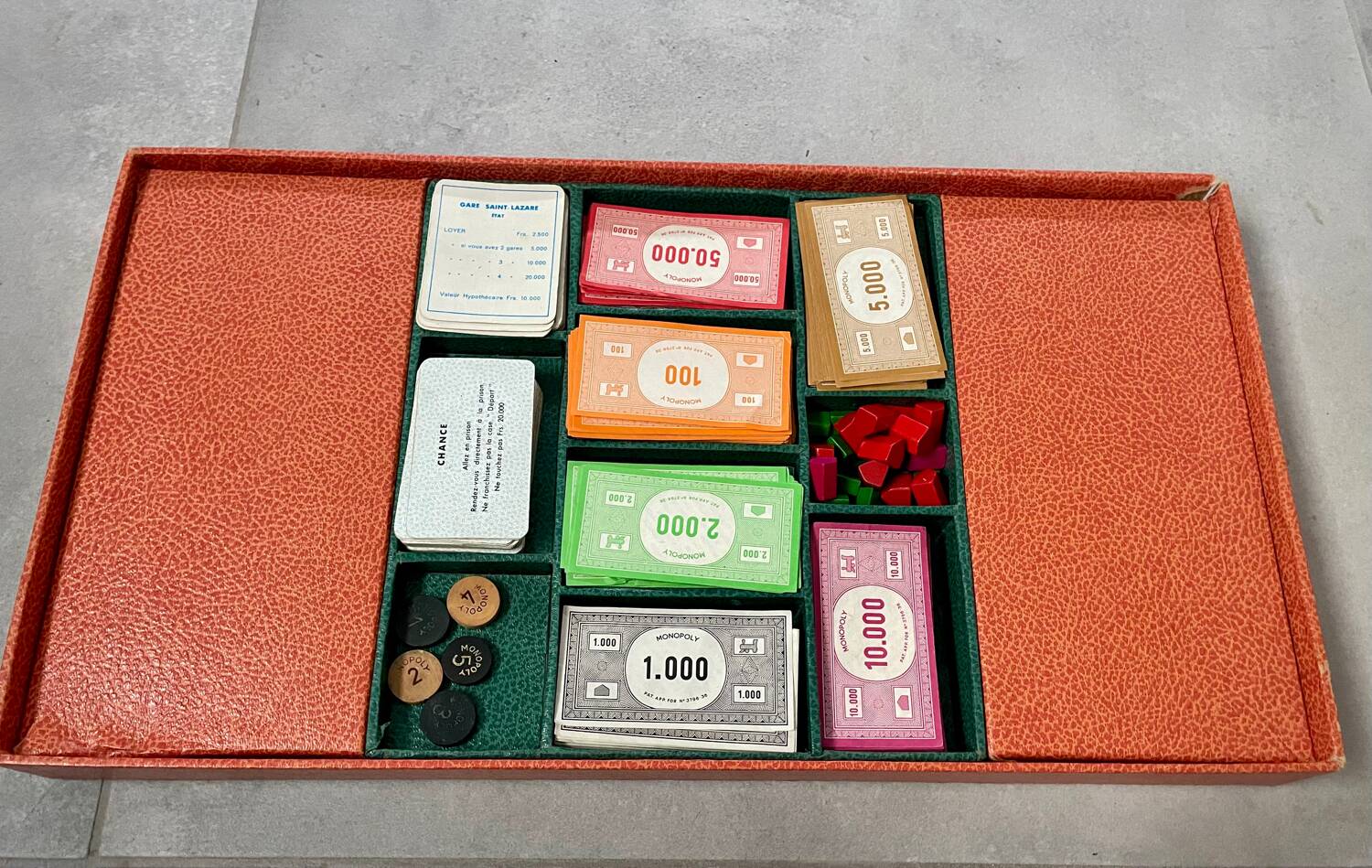 Vintage Monopoly game Miro editions from the 60s