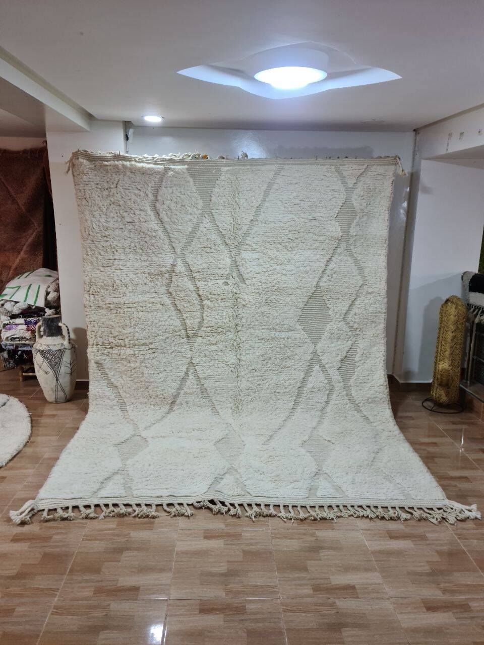 Beniouaren Rug 300x200 cm - Minimalist Elegance