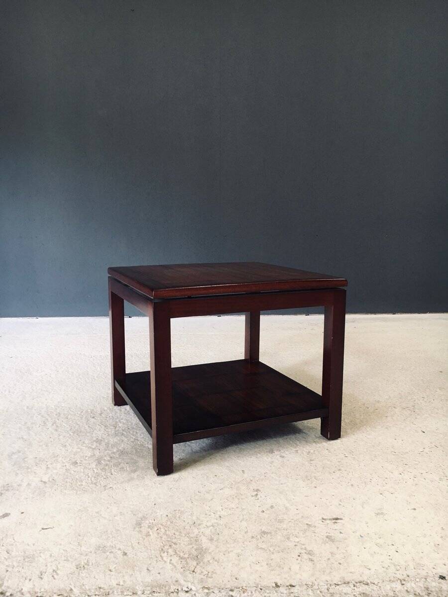 Postmodern Bamboo Side Table by Axel Vervoordt, Belgium, 1980s