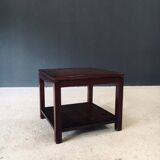 Postmodern Bamboo Side Table by Axel Vervoordt, Belgium, 1980s