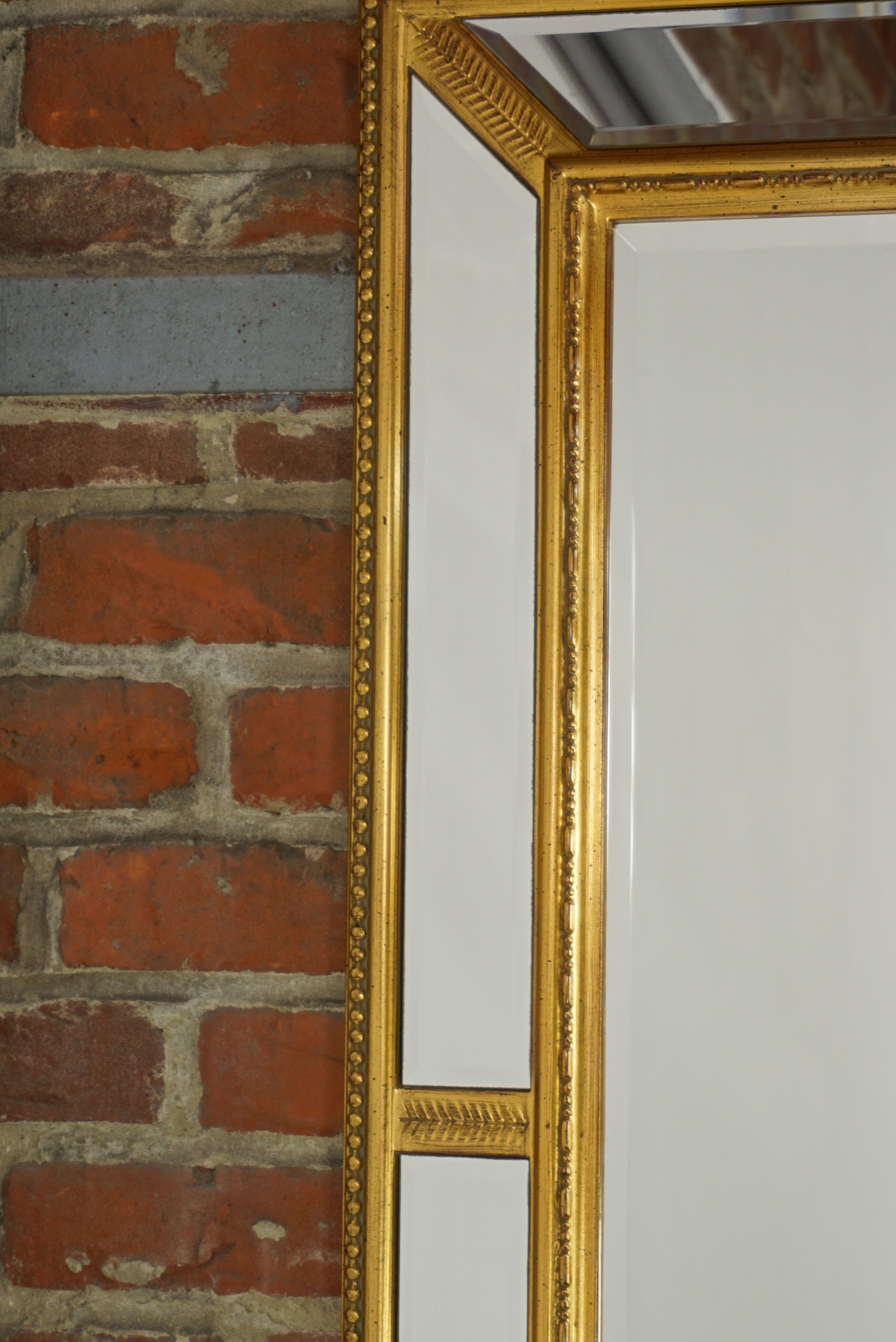 Bevelled and close-to-close mirror 109x194cm