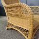Complete rattan lounge from the 1950s