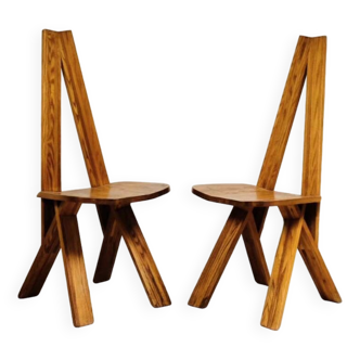 Chaises Pierre Chapo s45 Chlacc