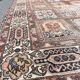 Large vintage Romanian wool carpet in Bakhtiari style