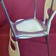 Lot de 4 chaises fonte aluminium et plastique modéle Tonia de Bontempi - Italie, estampillées
