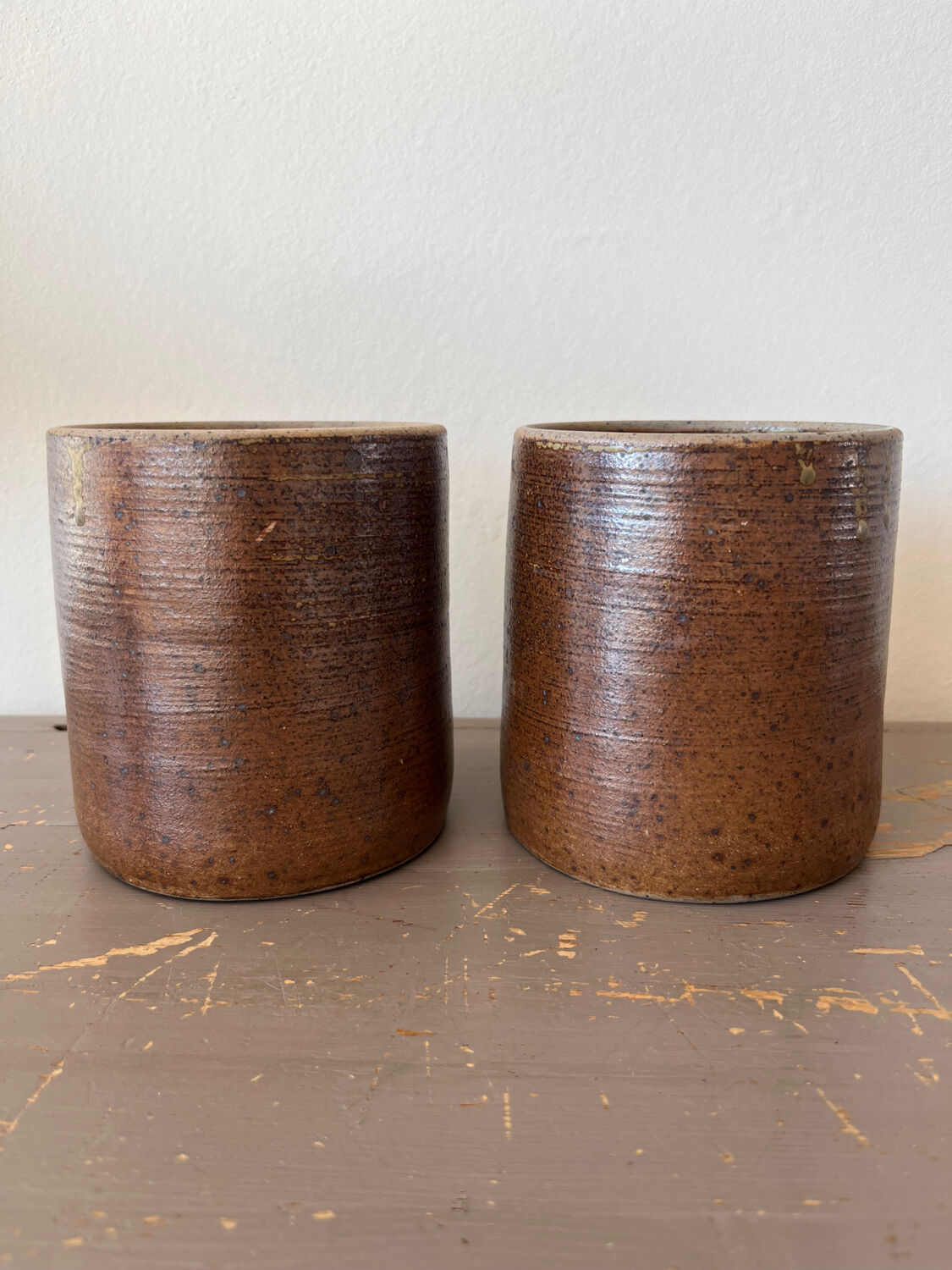 Stoneware pot holder