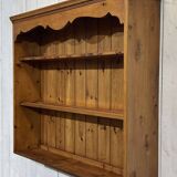 1950s English pine shelf