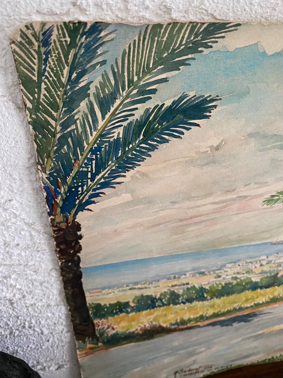 Aquarelle Maroc 1942