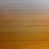 Large tulip table with wooden top by Eero Saarinen, Knoll International 1970s