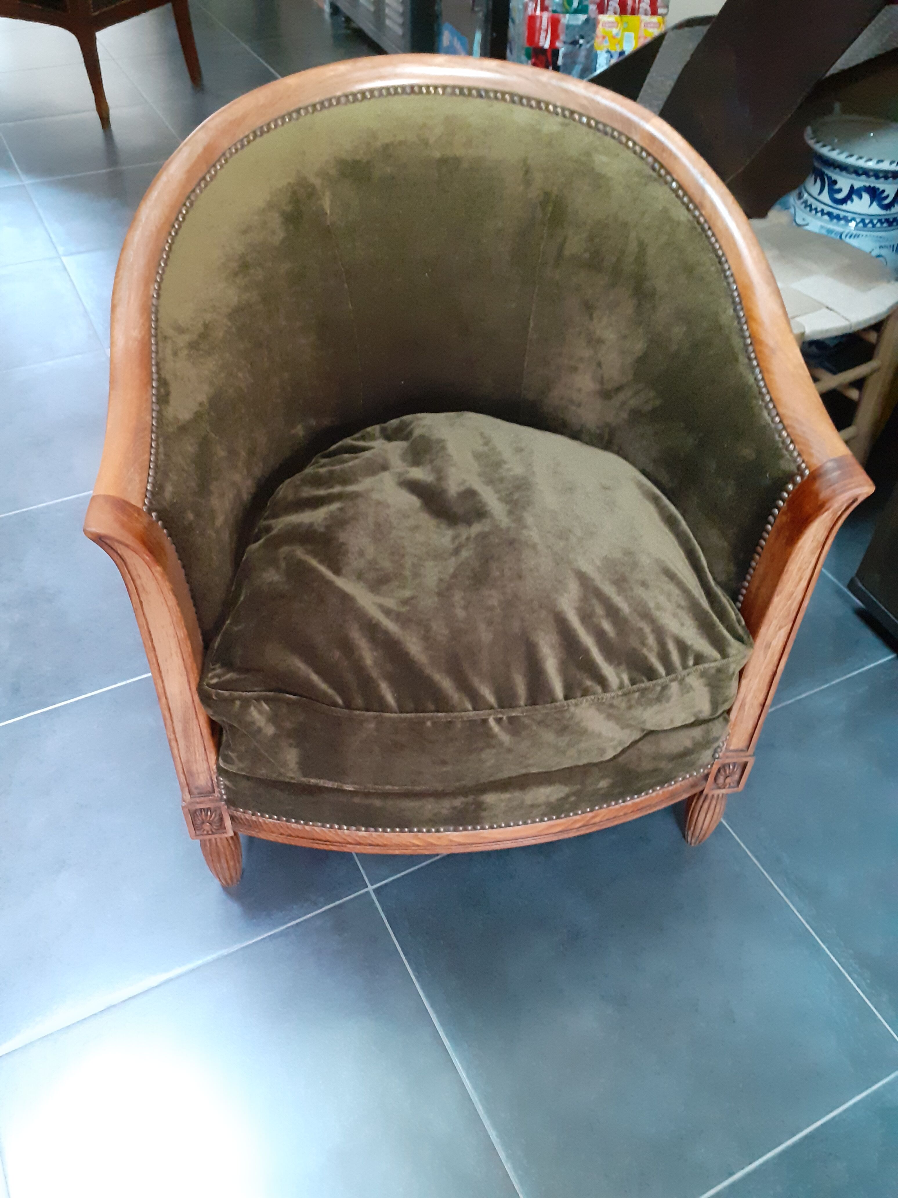 Art deco armchair