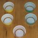 Lot service duralex couleur - vintage