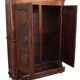 Antique panelled wardrobe from the 19th century.