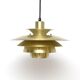 Golden lamp Verona, Denmark 1970s